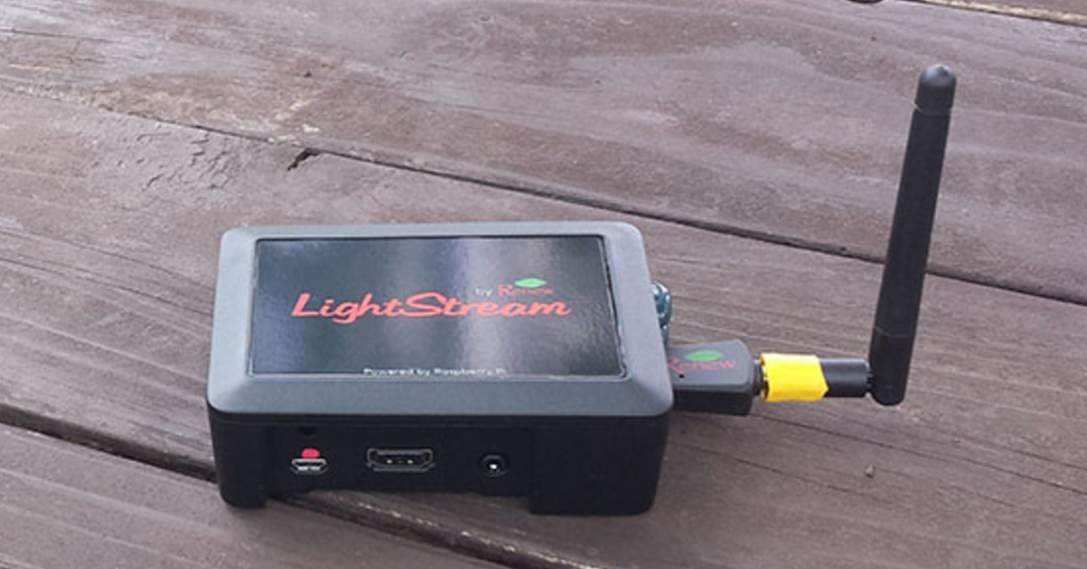 LightStream portable media distribution system.